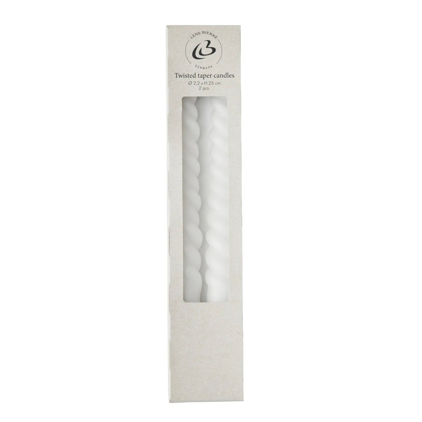 Candele spirale Bianca