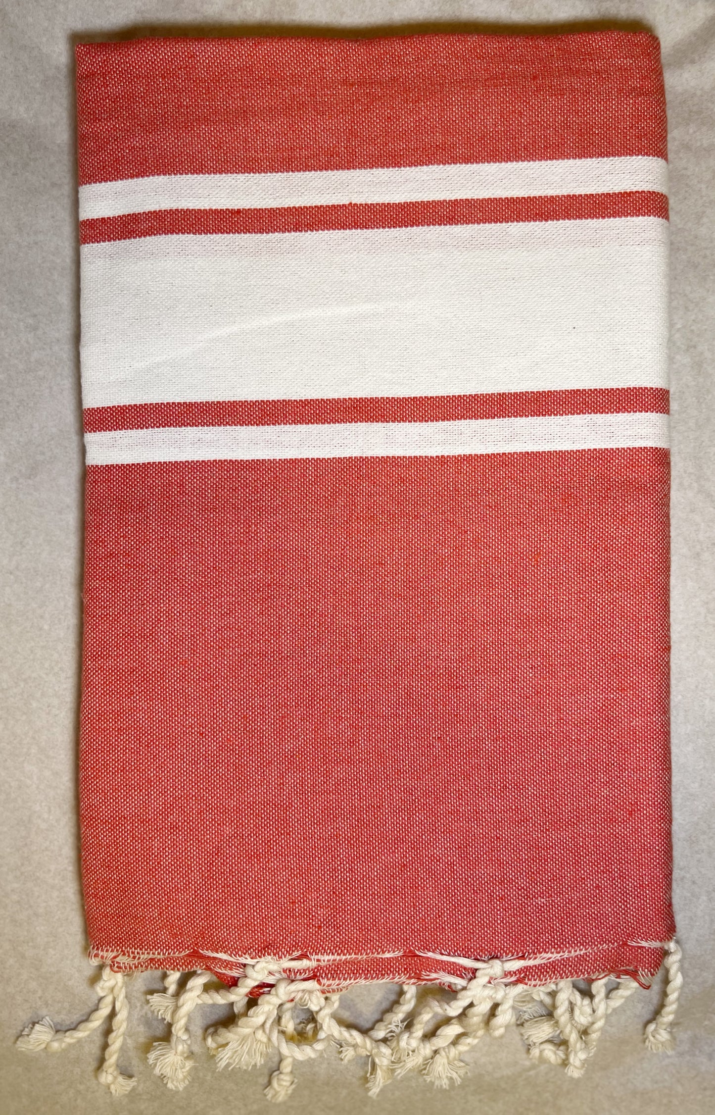Telo Mare Fouta Classic Rosso