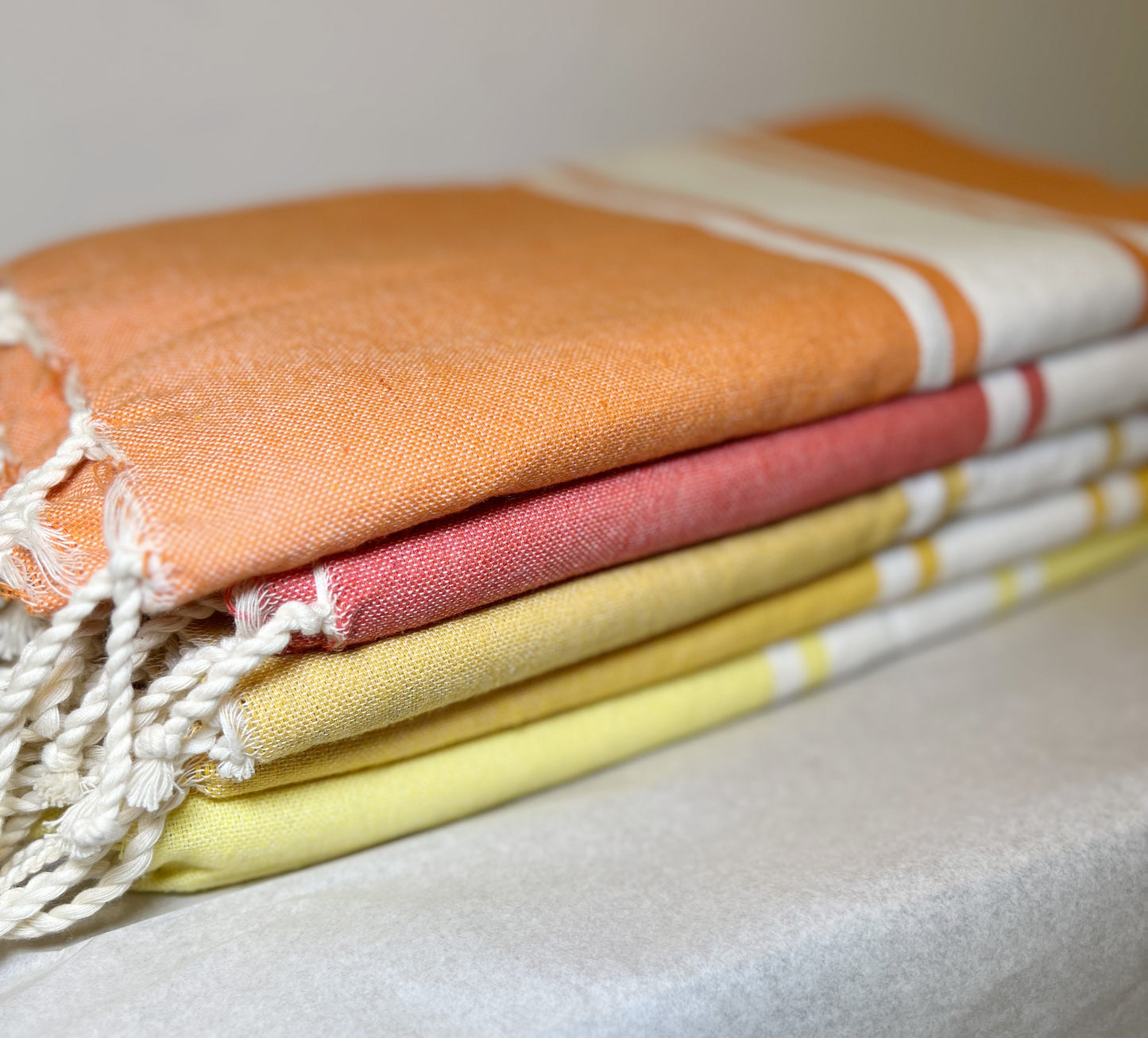 Telo Mare Fouta Classic Rosso