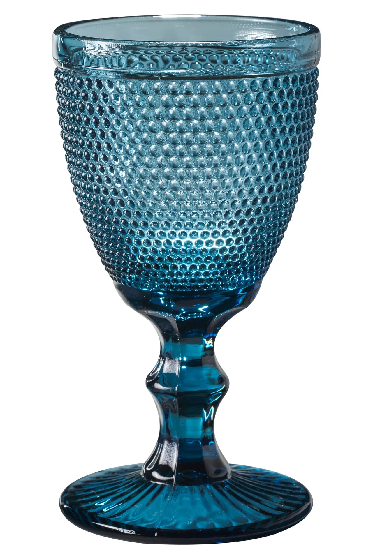 Bicchiere Vino "Bolle" Blu 6pz