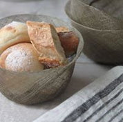 Ciotola in abaca naturale verde