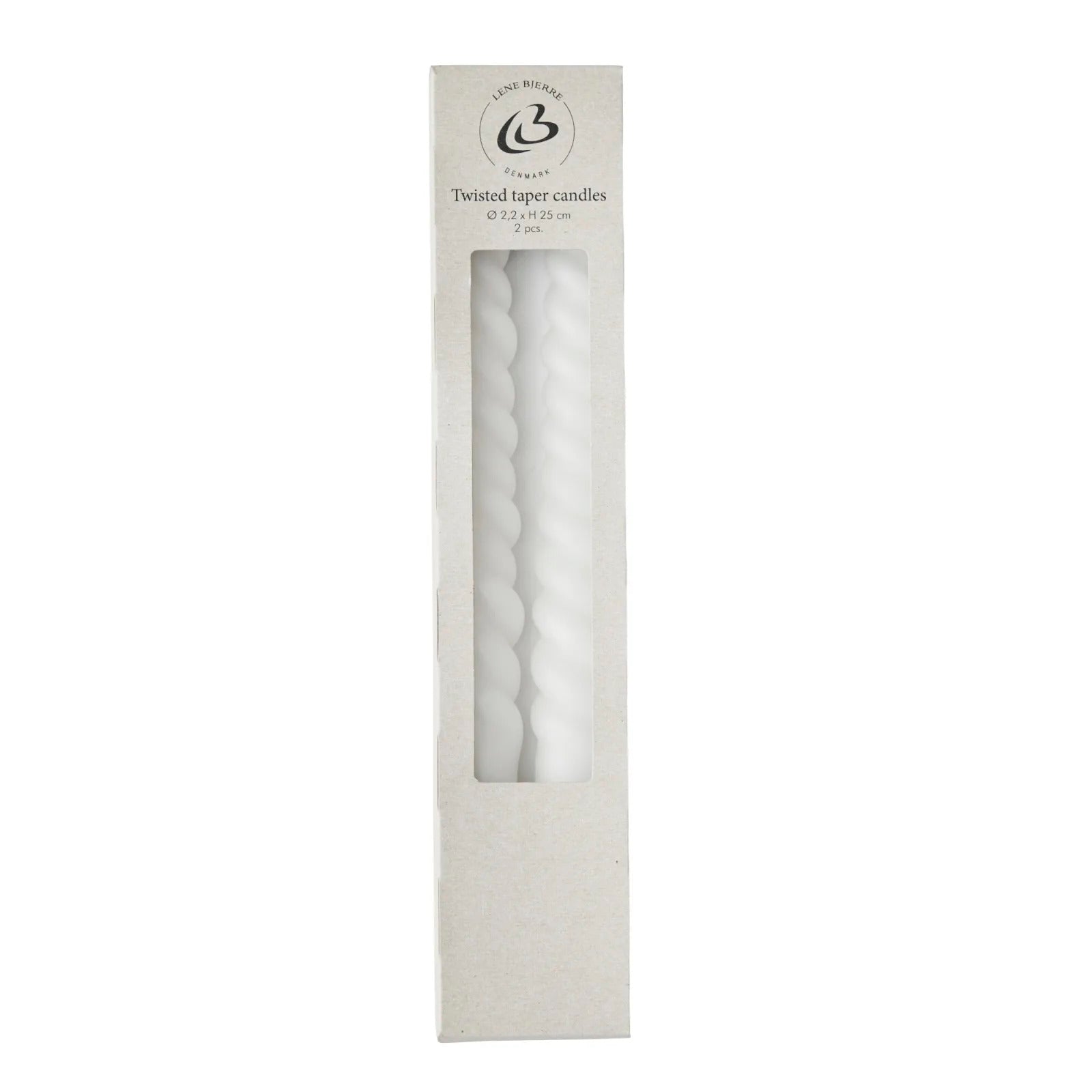Candele spirale Bianca
