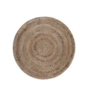Sottopiatto in rattan intrecciata Nature