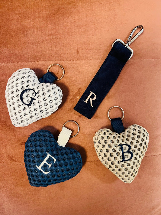 Portachiavi a cuore Pixel personalizzato