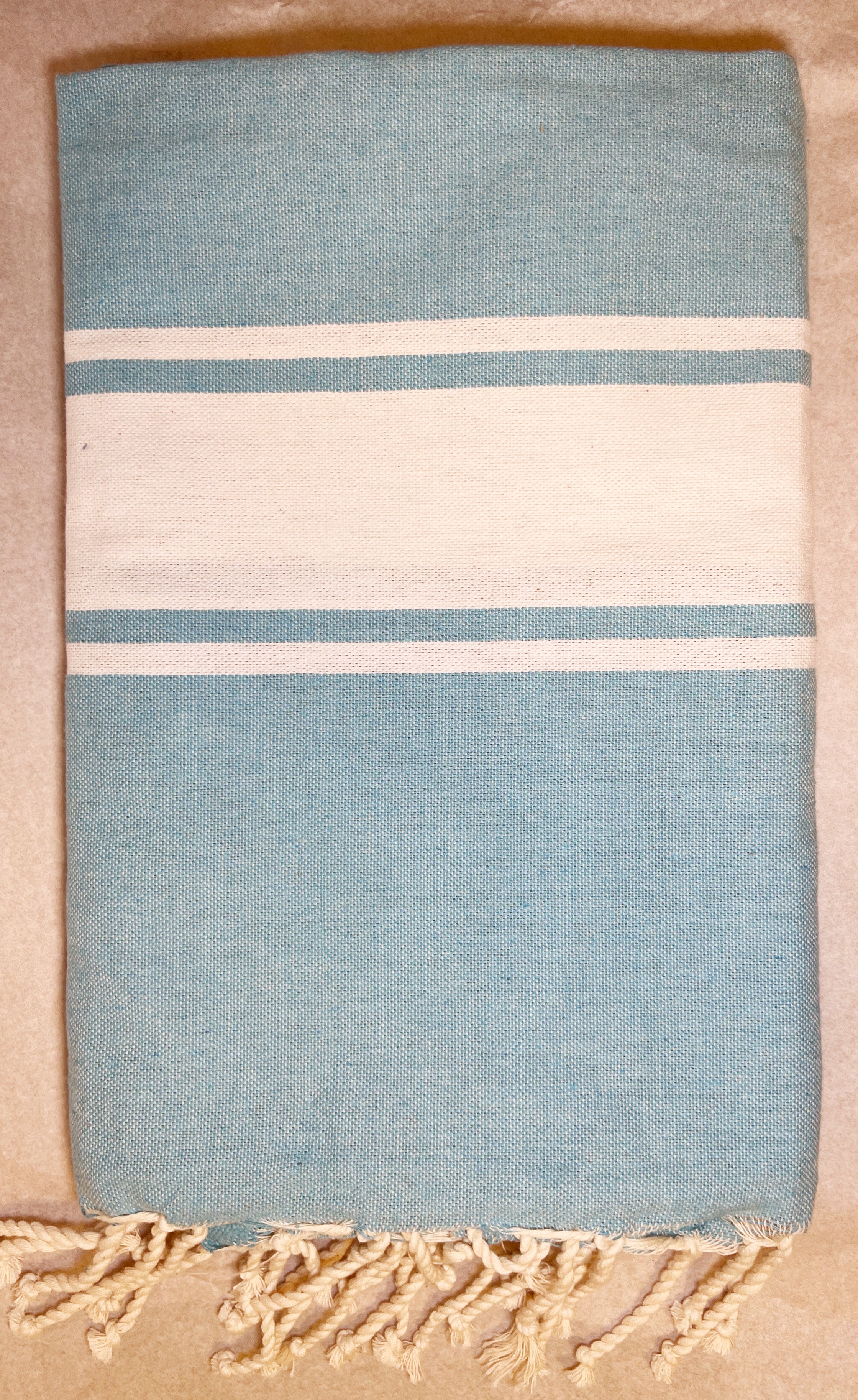 Telo Mare Fouta Classic Azzurro