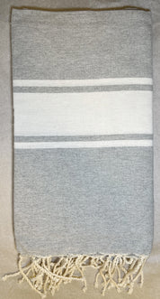 Telo Mare Fouta Classic Grigio chiaro