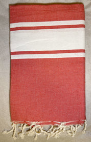 Telo Mare Fouta Classic Rosso