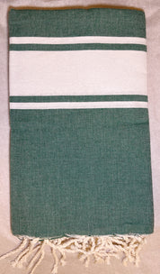Telo Mare Fouta Classic Verde Scuro