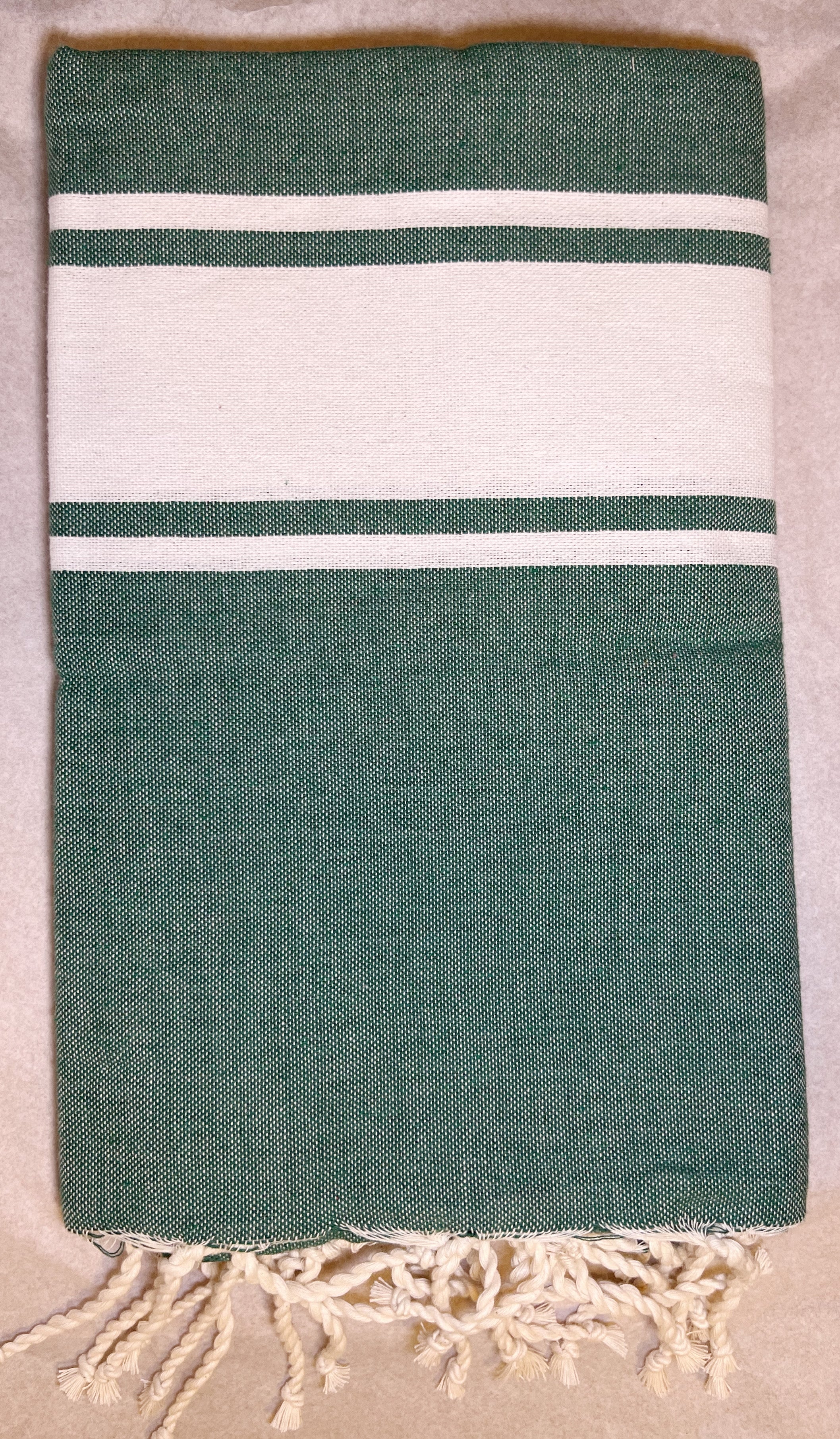 Telo Mare Fouta Classic Verde Scuro