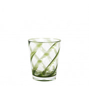 Bicchiere in Metacrilato con Spirale Verde Set 6pz