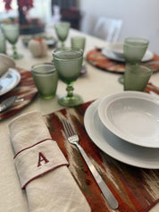 Bicchiere Acqua "Bolle" Verde 6pz