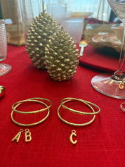 Anello portatovagliolo Eclipse oro