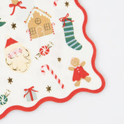 Tovaglioli piccoli Jolly Christmas (x 16)