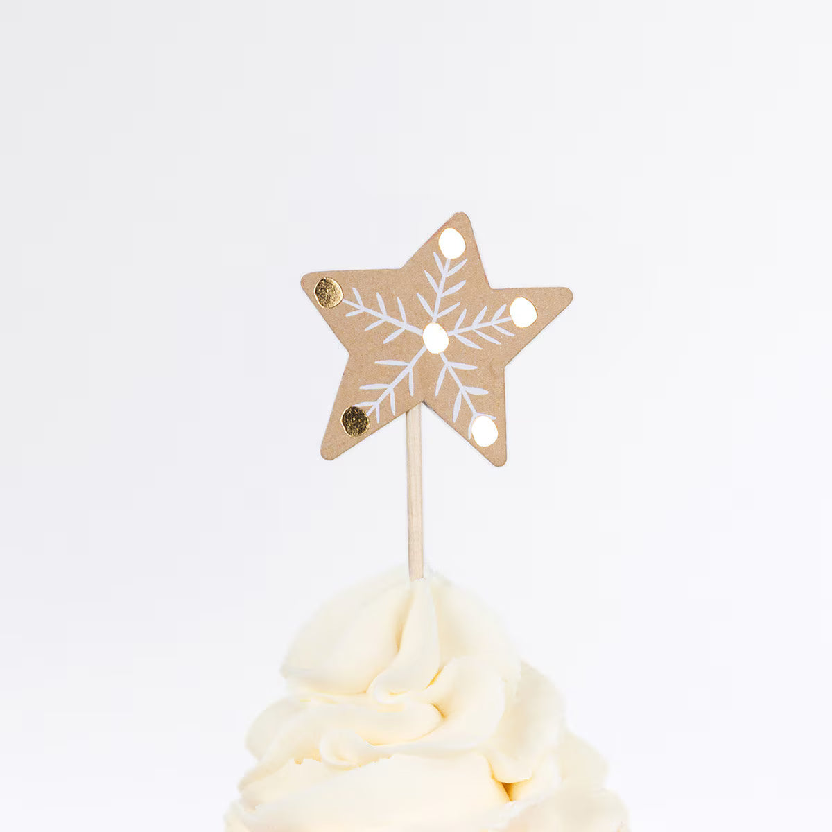 Kit per cupcake di pan di zenzero (x 24 decorazioni)