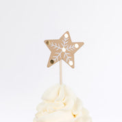 Kit per cupcake di pan di zenzero (x 24 decorazioni)