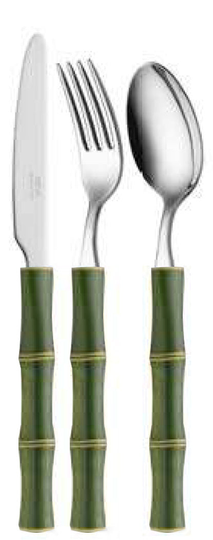 Posate Bamboo Verdi