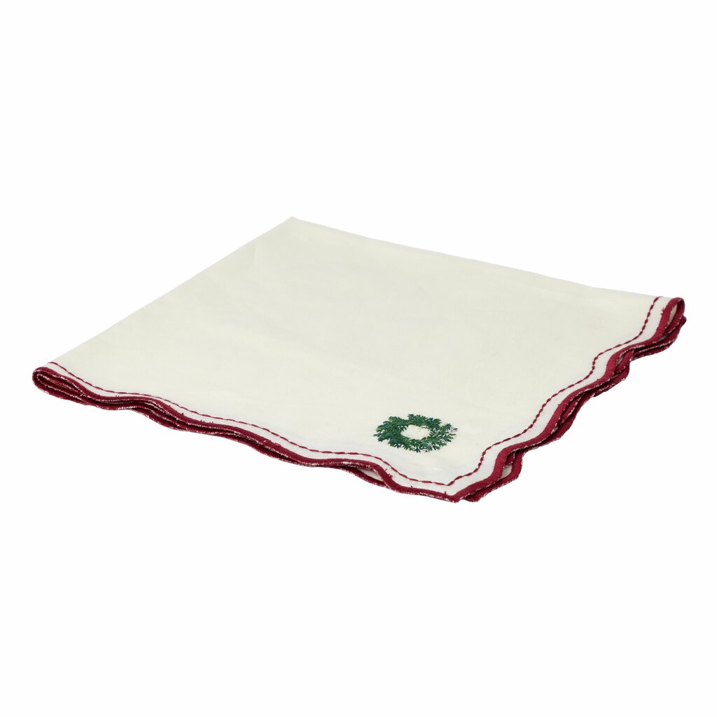 Tovagliolo Elina con ricamo (pack 6pz)