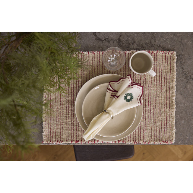 Tovagliolo Elina con ricamo (pack 6pz)