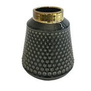 Vaso grande Grigio e Oro - A.Bi.Ci. Lab