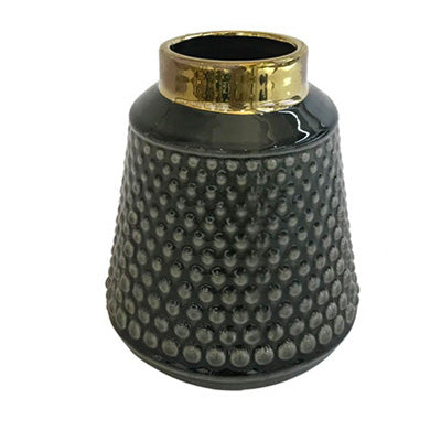 Vaso grande Grigio e Oro - A.Bi.Ci. Lab