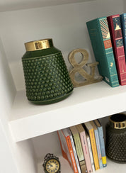 Vaso grande Verde e Oro - A.Bi.Ci. Lab