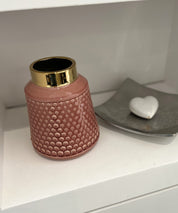 Vaso grande Rosso e Oro - A.Bi.Ci. Lab