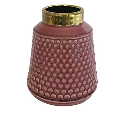Vaso grande Rosso e Oro - A.Bi.Ci. Lab