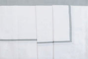 Completo Letto in cotone con cordonetto applicato - A.Bi.Ci. Lab